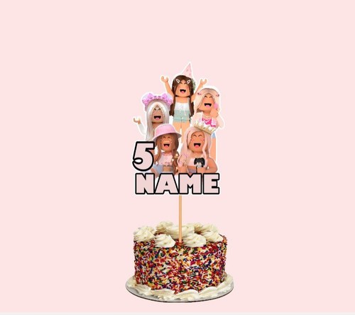 Roblox girl party - , cake
