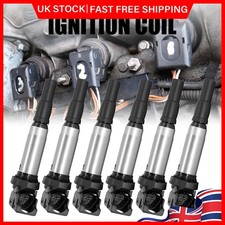 6PCS Pencil Ignition Coil Fuel Parts for Peugeot RCZ THP 156 1.6 Jan 2010-Apr 16
