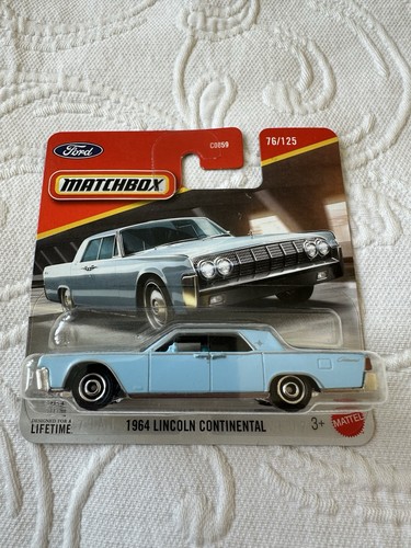 Matchbox 1964 lincoln - matchbox,