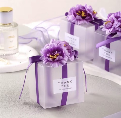 Favour boxes clear - boxes,,