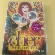 Cher DVD Live In Concert Shoop Shoop Song Believe Memphis Turn Back Time Jesse 