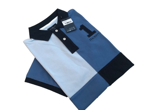 Hackett polo paciffic blue - hackett,