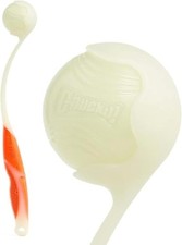 Dog Ball Launcher Pro Fetch Chuckit! 18-Inch with Max Glow Ball