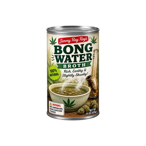 Broth joke can - broth, stoner