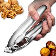 Metal Nutcracker Chestnut Cutter Stainless Steel Nuts Peeler Kitchen Tool