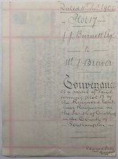 Original Parchment Indenture
