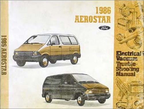 1986 ford aerostar - 1986, van