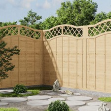 Lattice Tall Outdoor Wooden