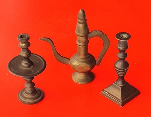 Vintage brass miniature - brass,