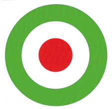 Italian Irish Mod Target Vinyl