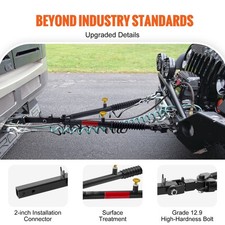 VEVOR Tow Bar Bumper Mount Tow