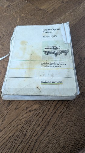 Range rover classic 1970 - rover, 1970-1985