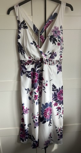 Debut floral fit flare - debut,