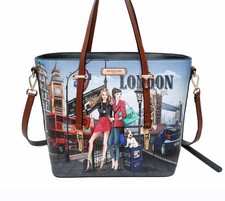 Nicole Lee USA Leather Handbag