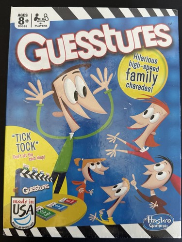 Guesstures board game family - board,