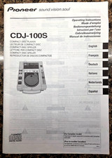 Pioneer cdj 100s dj - -, cdj-100s