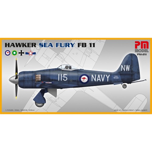 Model 211 hawker sea - hawker,