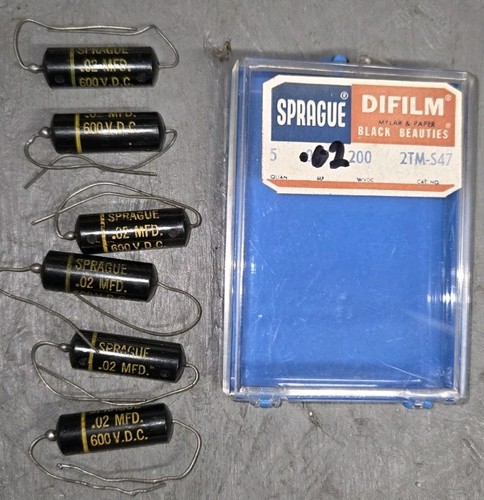 Nos vintage sprague black - nos,