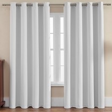 2PCS Blackout Curtains Eyelet