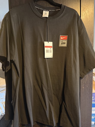 Nike patta black t shirt - nike,