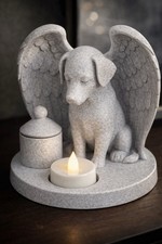 Dog Memorial  Keepsake Holder