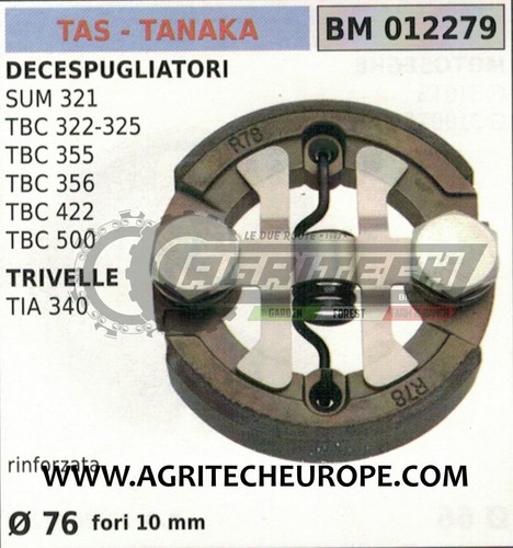 Complete clutch brush cutter - complete,