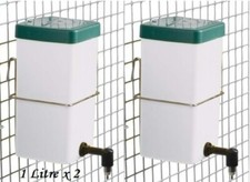 2 x 1L Nipple Drinker -