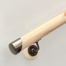 Pine round mopstick - round,