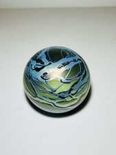 Vintage signed Iridescent