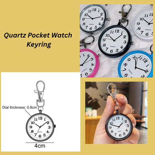 Nurse quartz pocket watch - quartz,