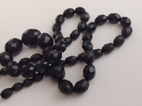 Antique jet style mourning - antique,
