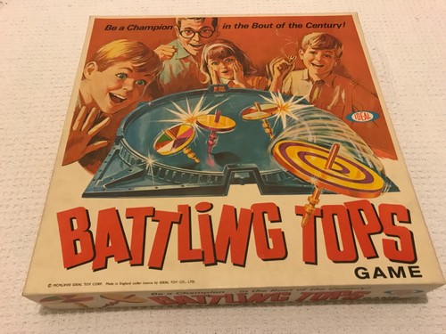Vintage battling tops game - vintage,