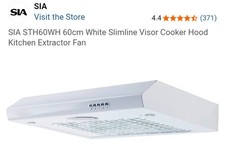 SIA STH60WH 60cm White