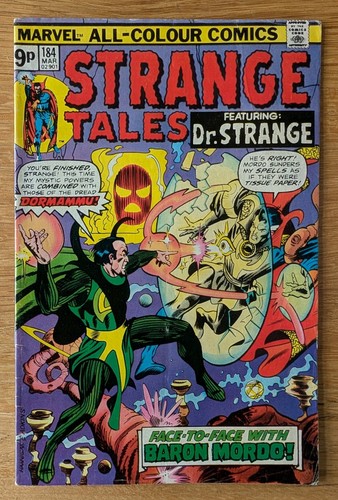Marvel comics strange - comics:, tales