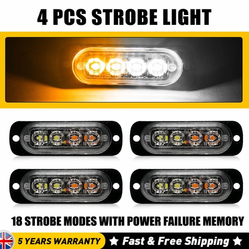 Dual color white amber led - color,