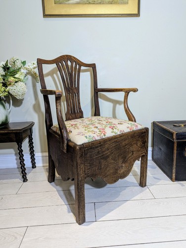 Antique oak armchair - antique,