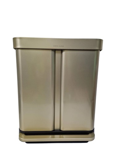 Simplehuman 58l dual recycling - simplehuman,