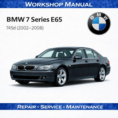 Bmw series e65 745d - bmw, 7