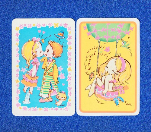 Vintage swap playing - vintage, cards