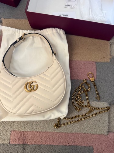 Gucci cream marmont mini bag - cream,