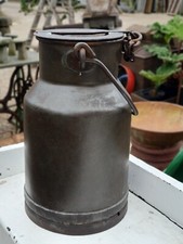 Vintage Small Milk Churn English Steel British Made Collectable