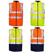 HI VIS VIZ BODY WARMER