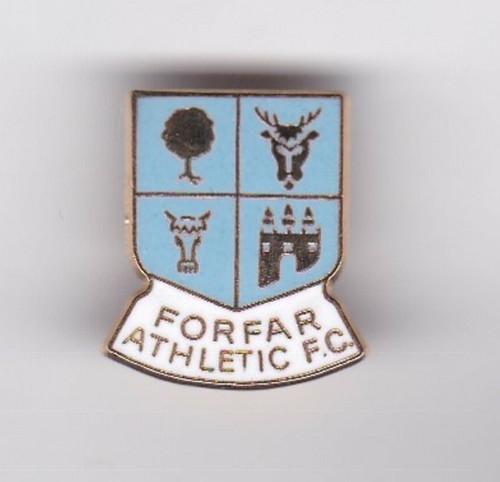 Forfar athletic lapel badge - forfar,