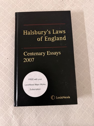 Halsbury laws england - of,