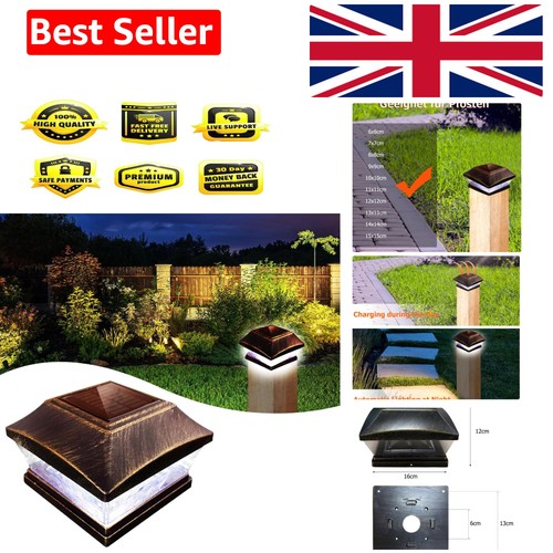 Solar post lights waterproof - solar,