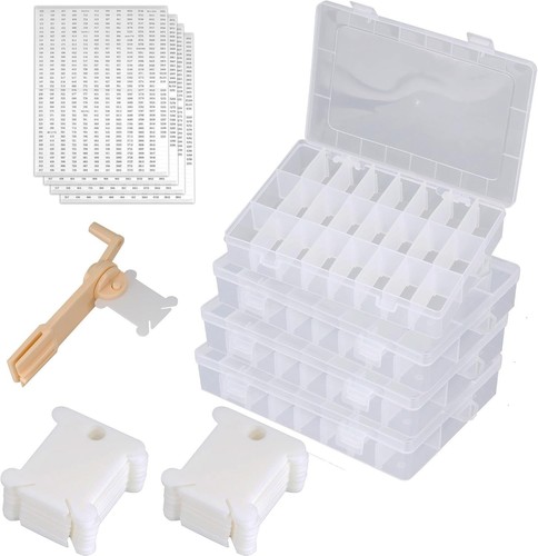 Set cross stitch thread - 4,