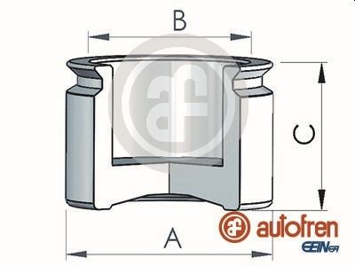 Front autofren seinsa d025444 - front,