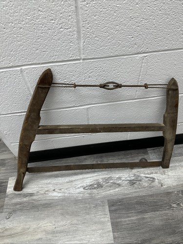 Antique firewood bucksaw bow - firewood, bucksaw,