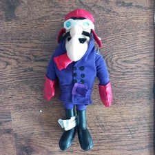 Wacky Races Plush  Collectable   Dick Dastardly
