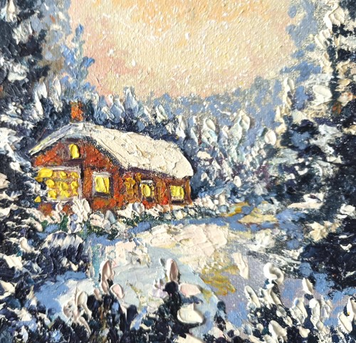Landscape original oil - landscape,